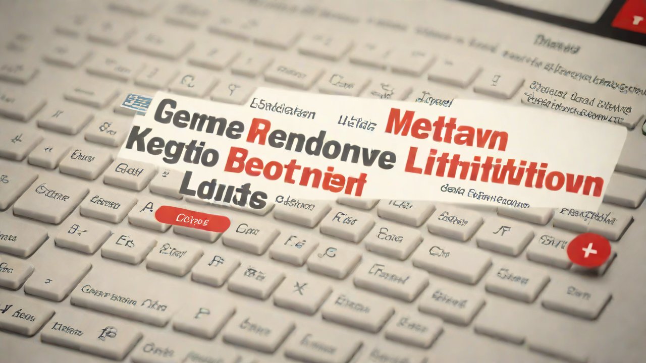 识别核心关键词