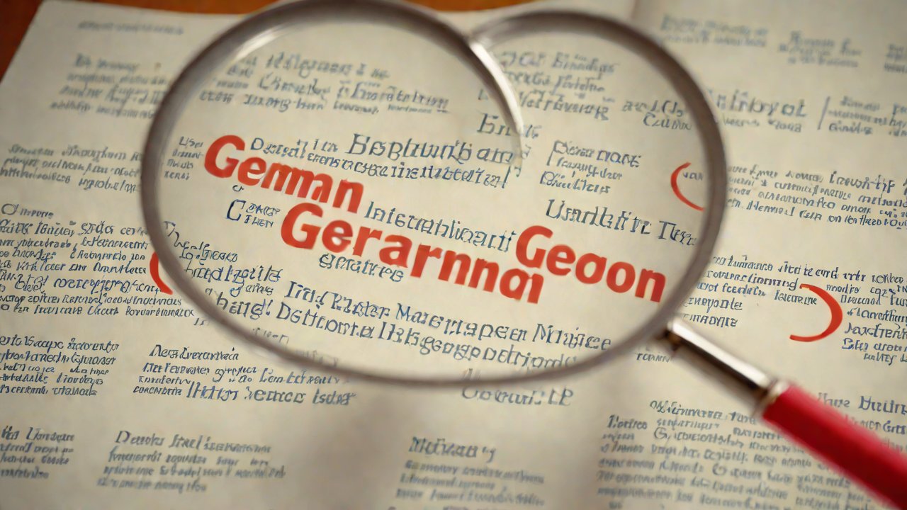 导入待纠正的德语文本